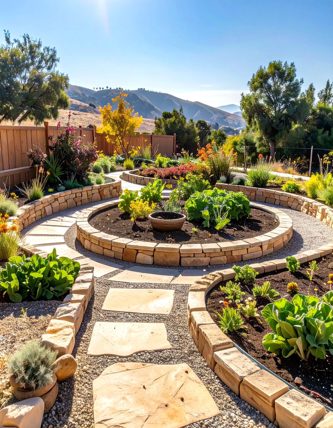 Keyhole Vegetable Garden Layout - 30 vegetable garden layout ideas