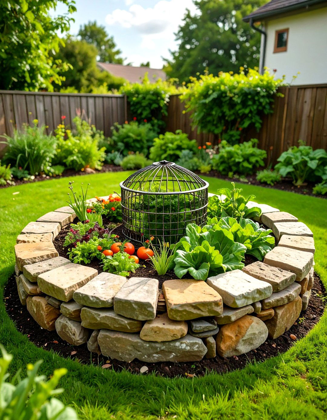 Keyhole Veggie Garden Design - 30 veggie garden ideas