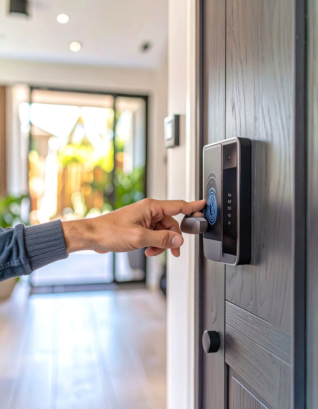 Keyless Smart Door Locks - 30 smart home design ideas