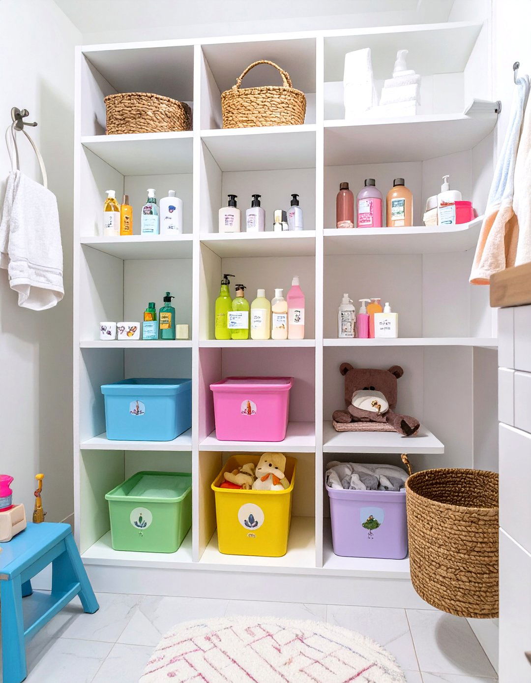 Kids Bathroom Closet Accessibility - 30 bathroom closet organization ideas