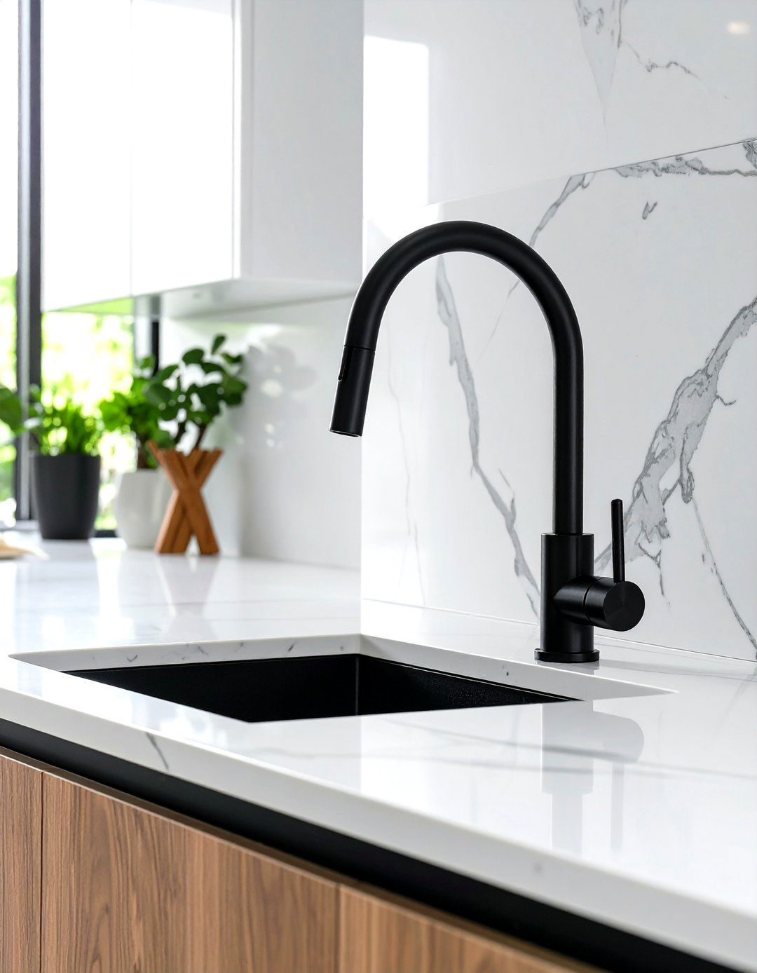Kitchen Design with Minimalist Faucets - 30 ultra modern luxury modern kitchen designs