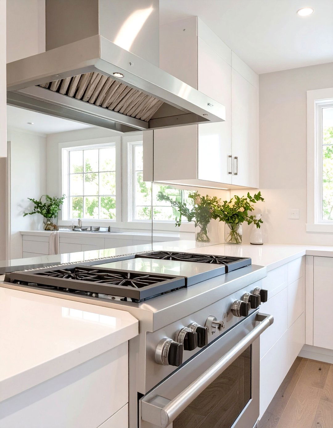 Kitchen Mirrored Backsplash - 30 how to use mirrors in interior design ideas