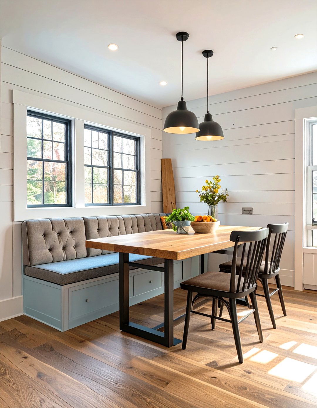 Kitchen Tables with Integrated Banquette Seating - 30 what are the most popular kitchen table trends ideas