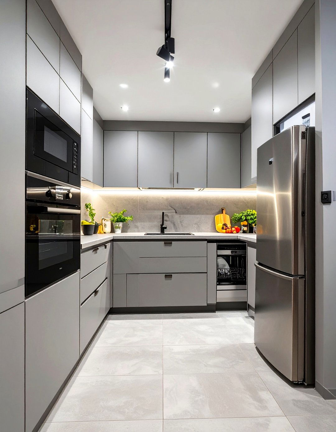 Kitchen with Integrated Appliances - 30 contemporary kitchen ideas