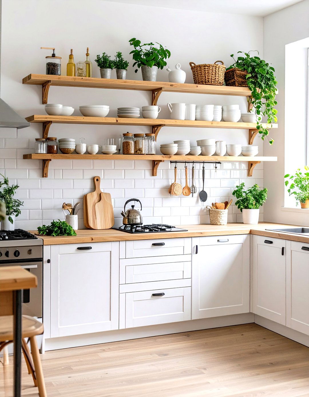 Kitchen with Open Shelving - 30 pinterest interior design ideas