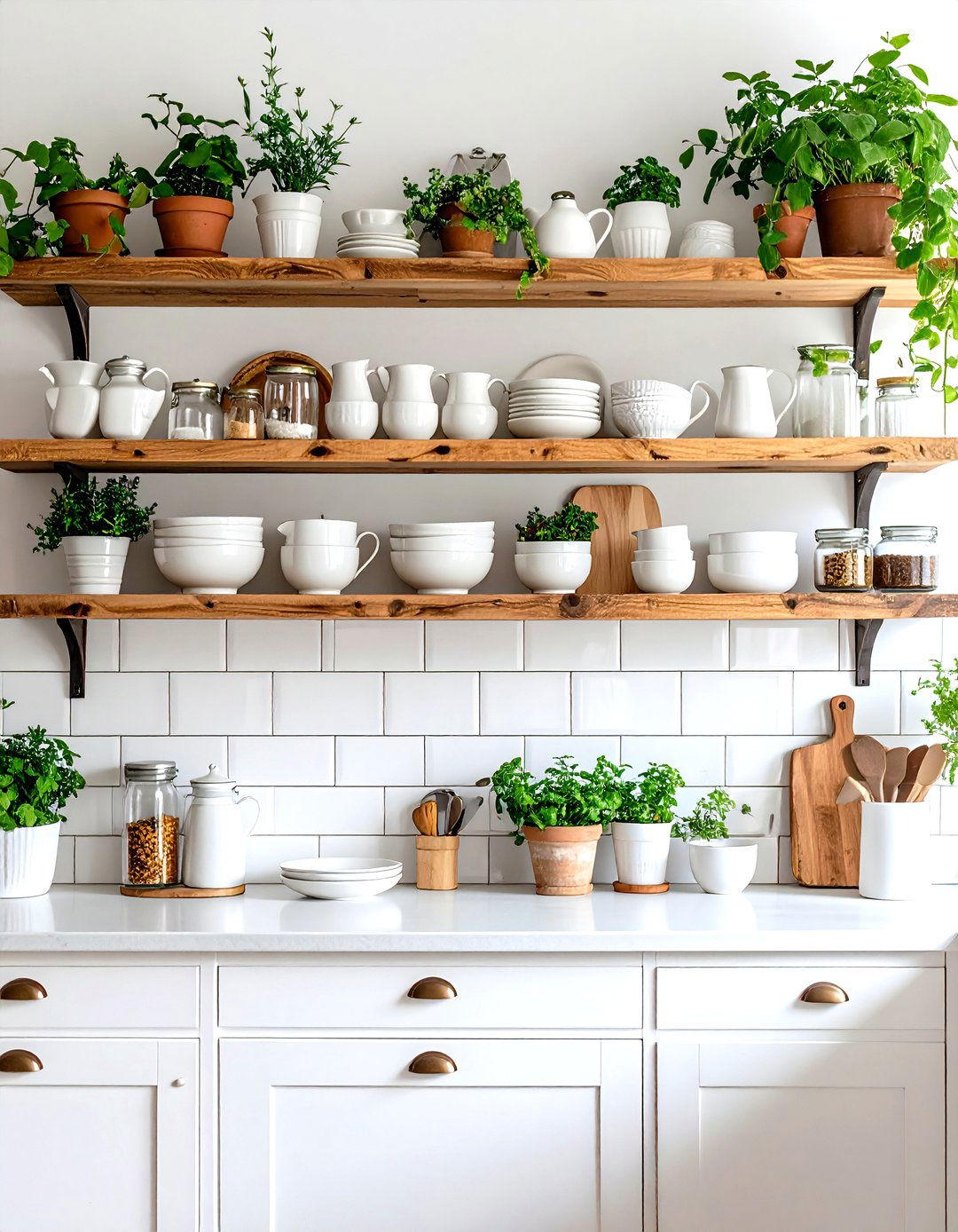 Kitchen with Open Shelving - 30 patricketsesfantomes.com what is interior design ideas