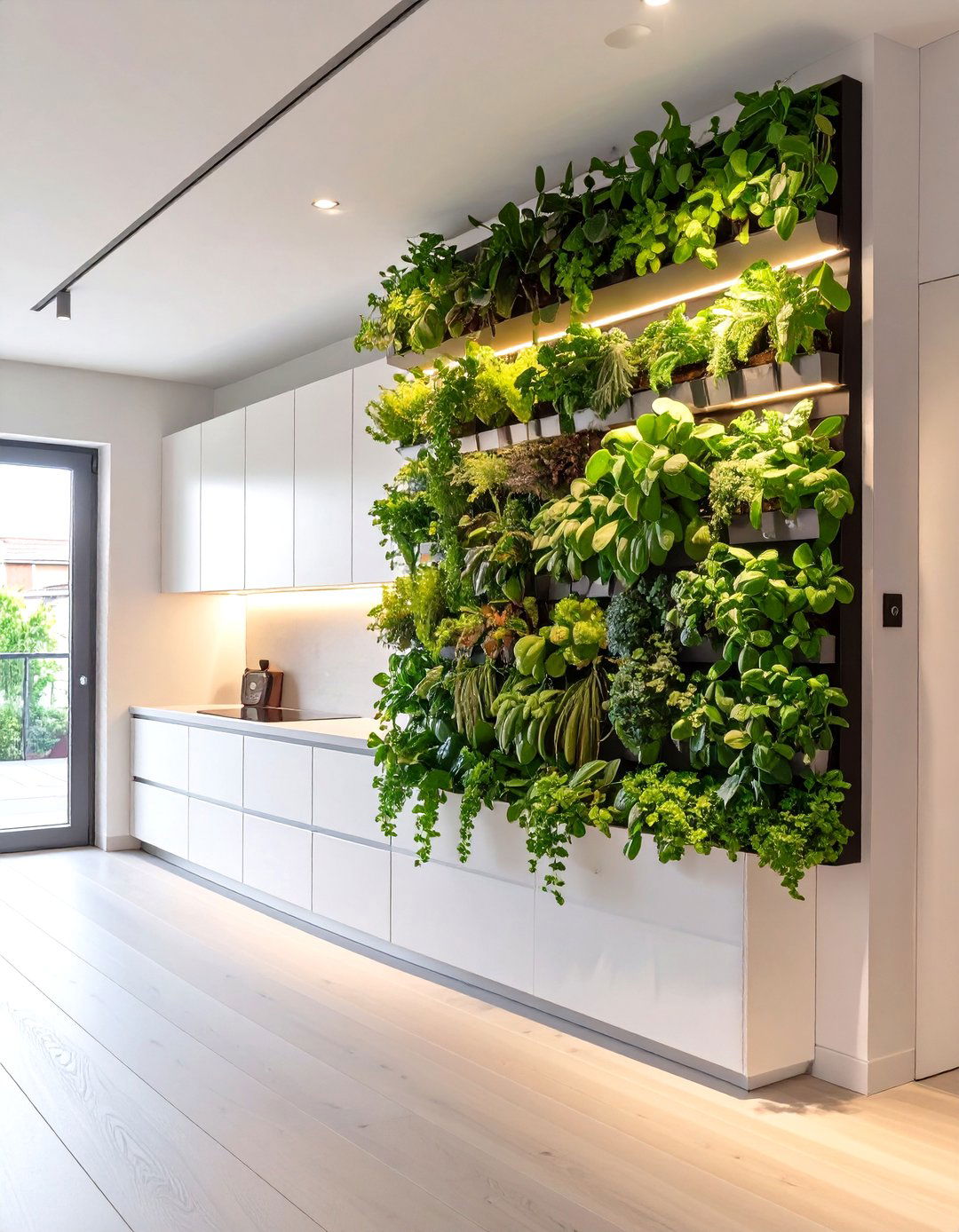 Kitchen with a Living Wall - 30 contemporary kitchen ideas