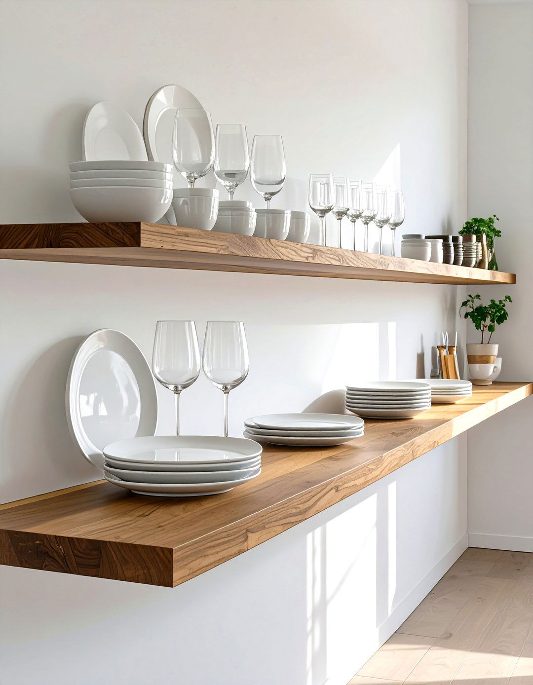 Kitchen with a Single Open Shelf - 30 contemporary kitchen ideas
