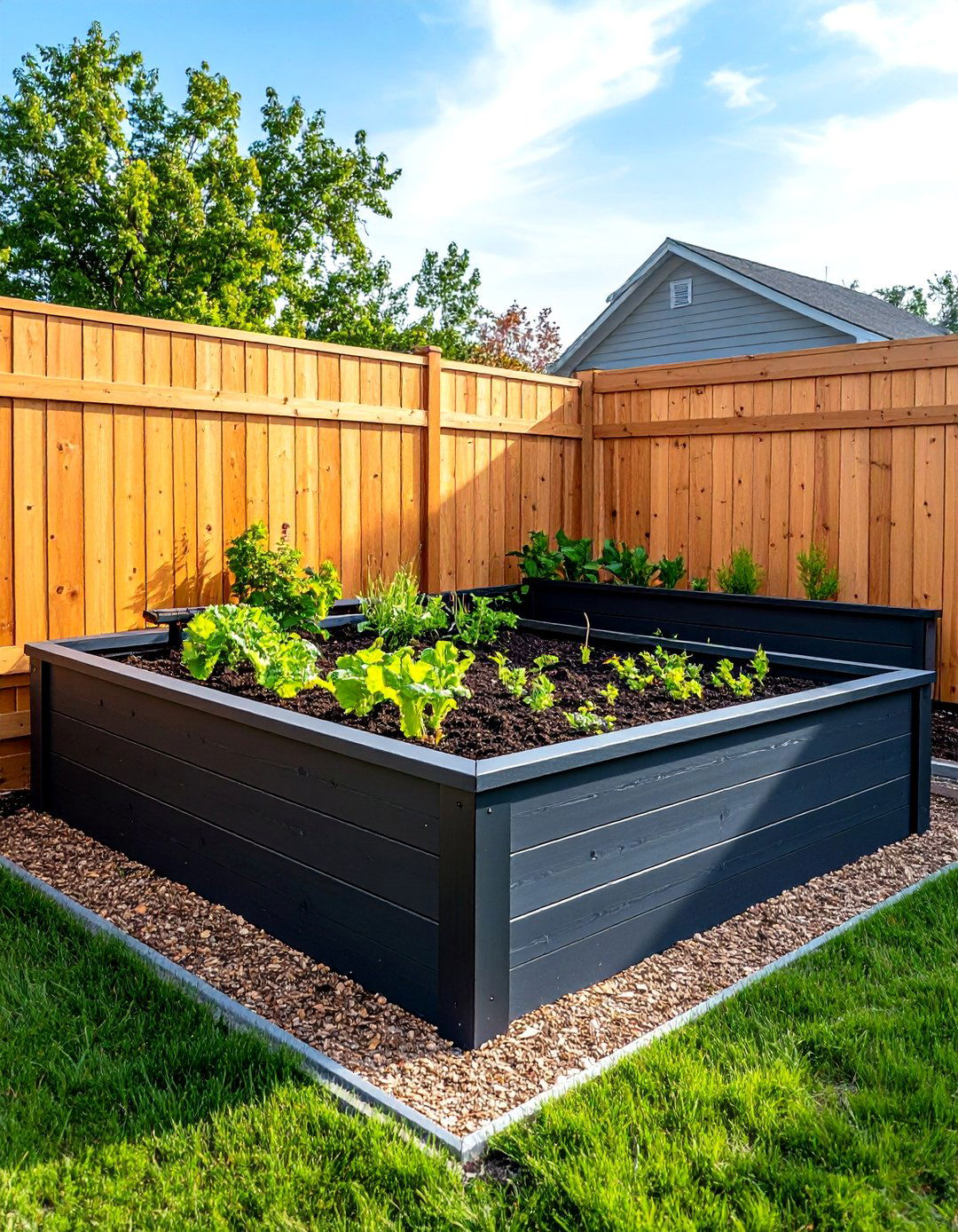 L Shaped Corner Raised Garden Bed - 30 raised garden beds ideas