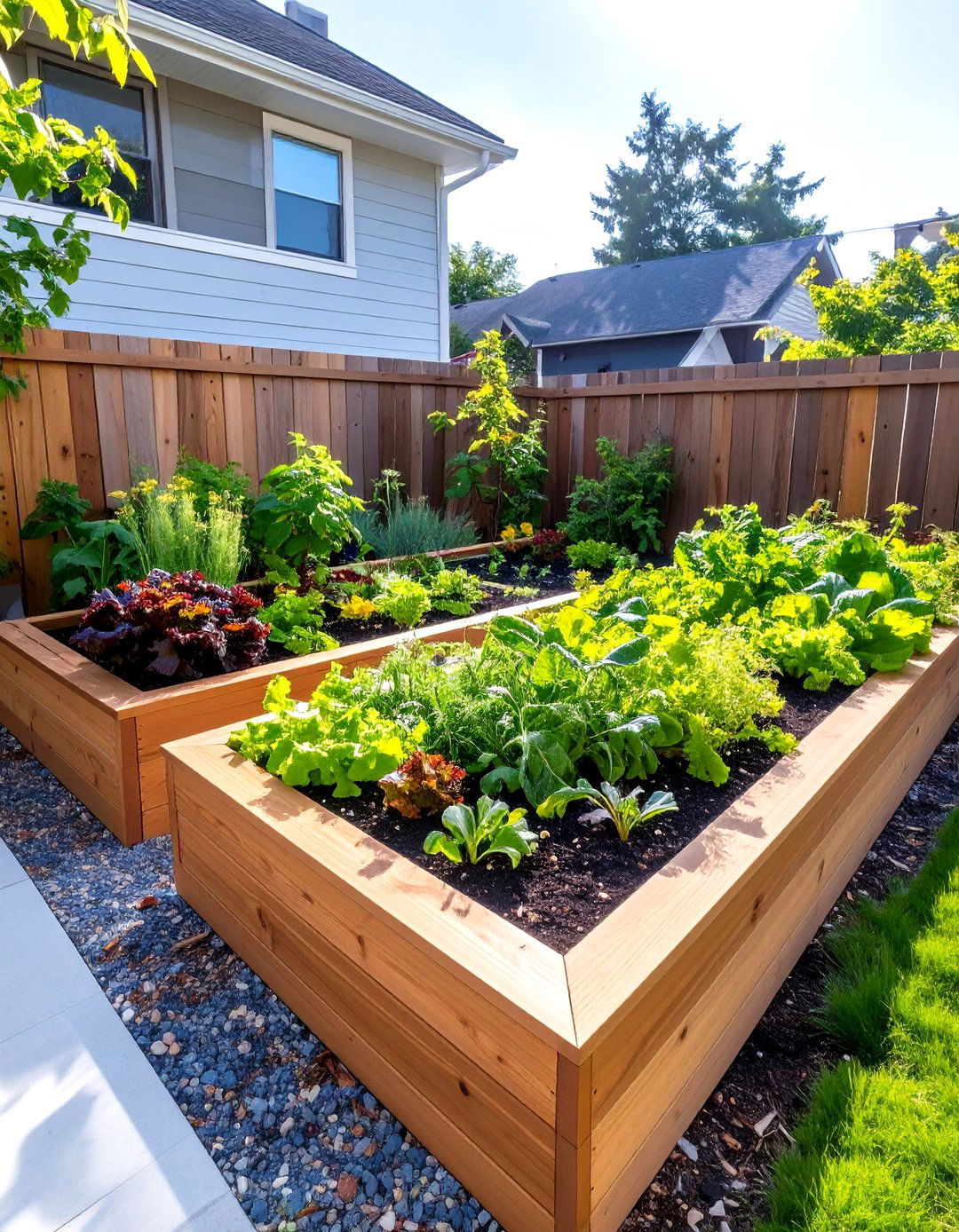 L Shaped Raised Garden Beds - 30 modern raised garden bed ideas