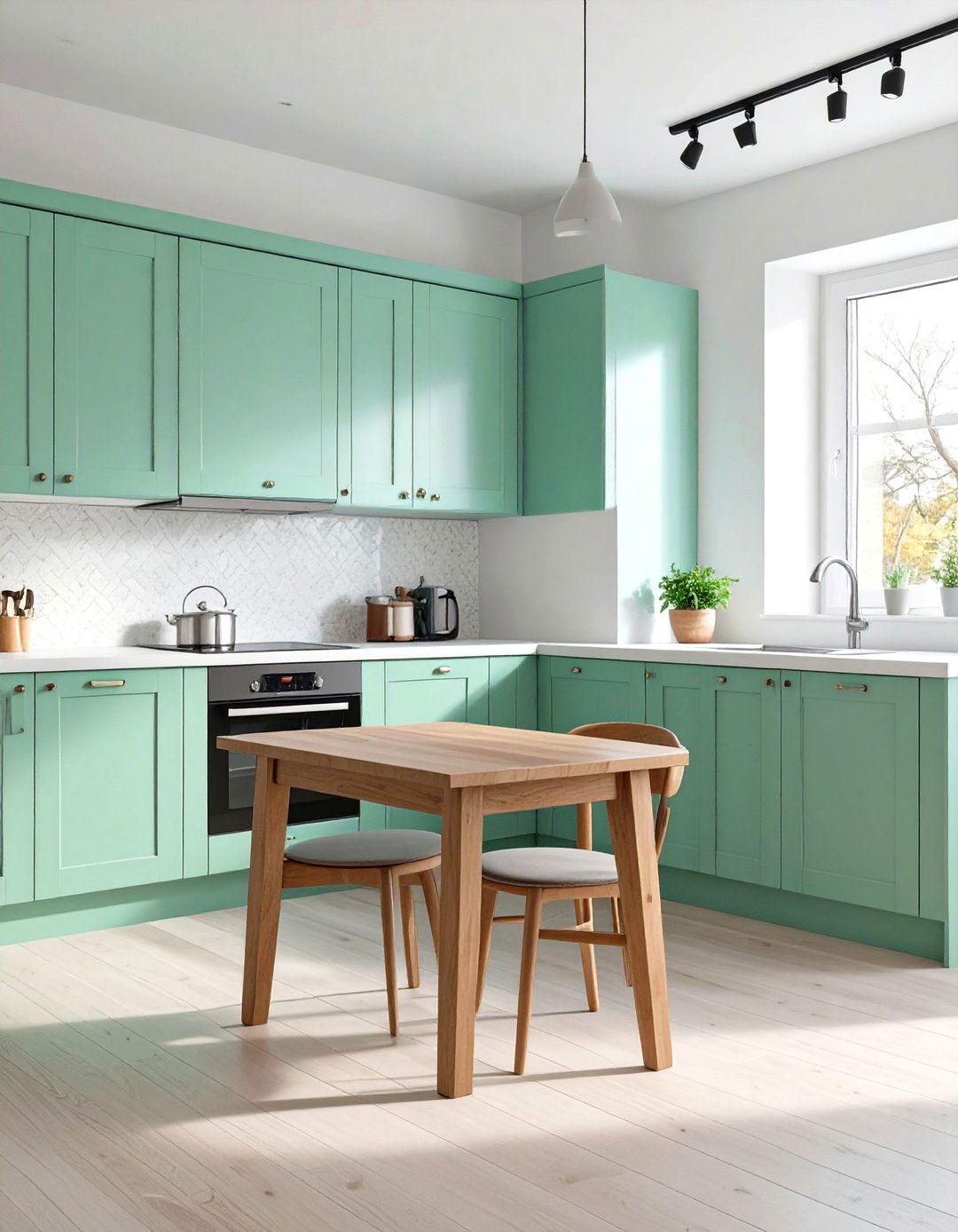 L Shaped Small Kitchen Design - 30 small kitchen designs photo gallery