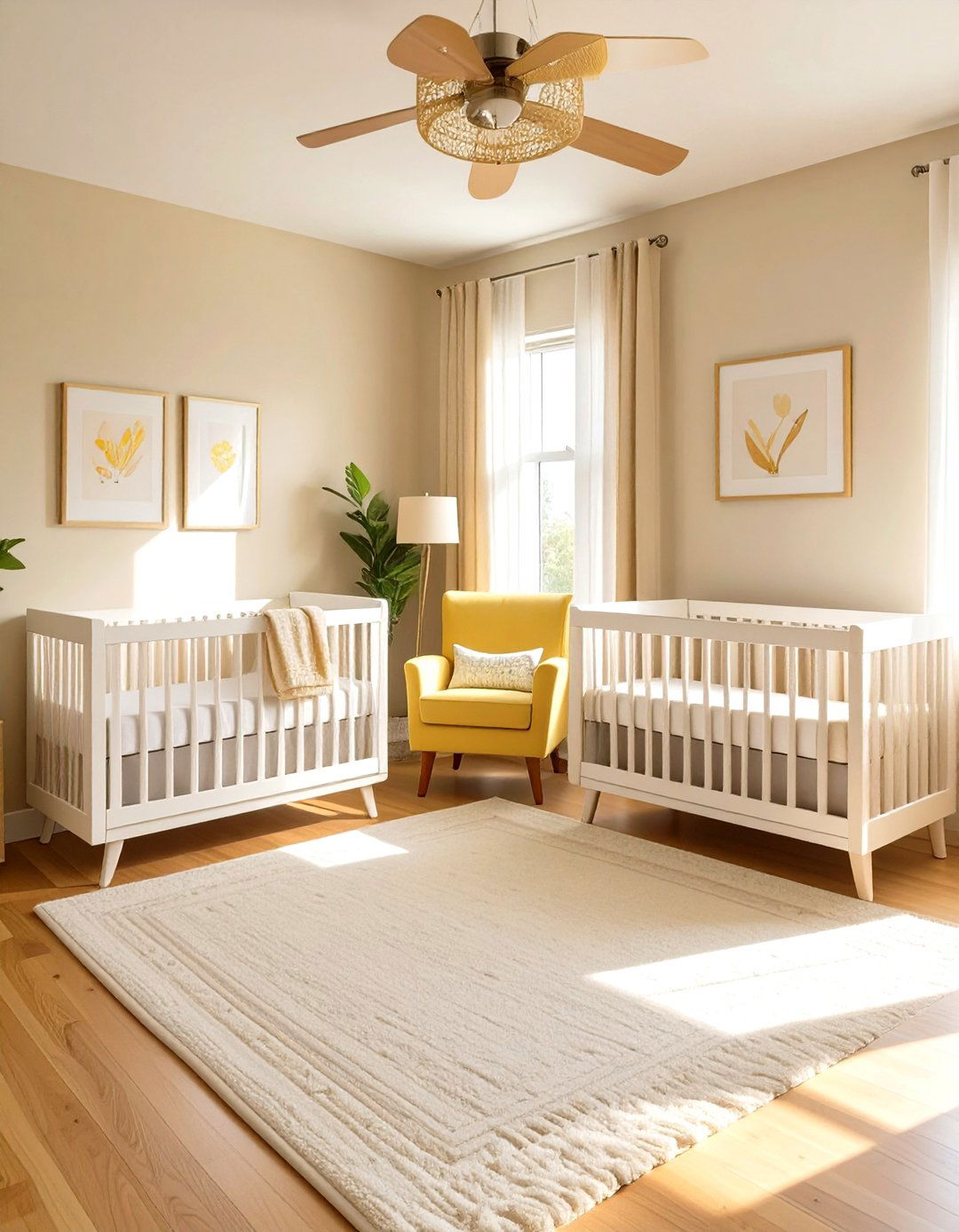 30 Twin Nursery Ideas for a Beautiful Shared Space - We Love Home Blog