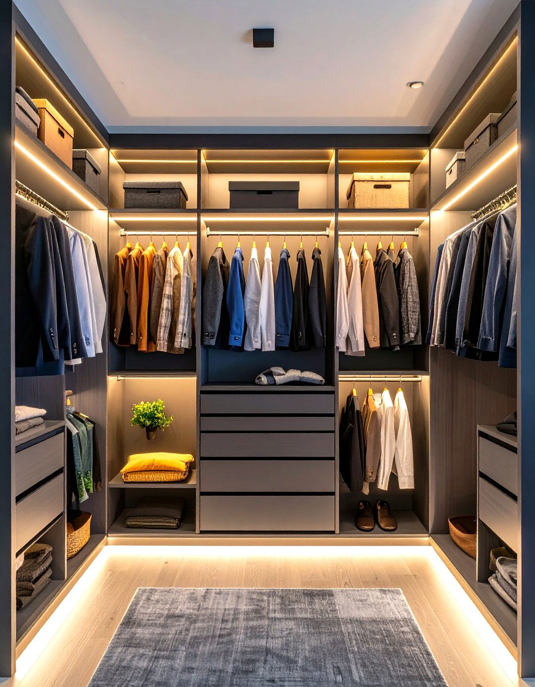 LED Lighting System for a Reach In Closet - 30 reach in closet ideas