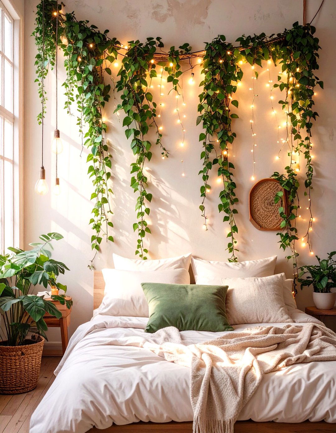 LED Vines on the Wall - 30 teenage girl bedroom ideas with led lights