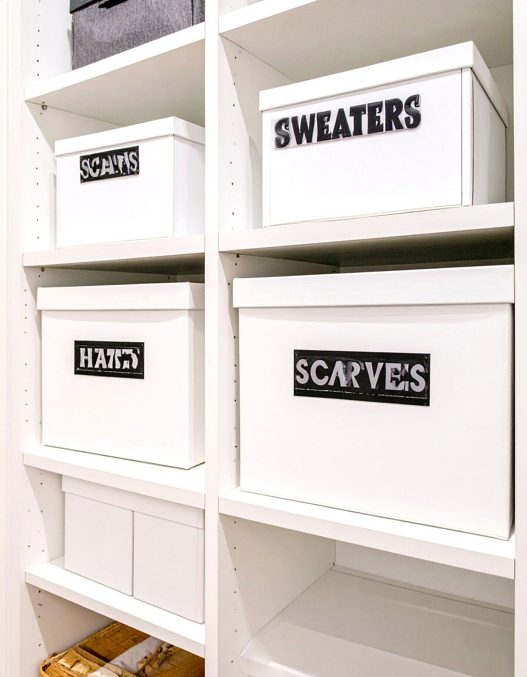 Label Everything for Ultimate Organization - 30 ways to organize your closet ideas