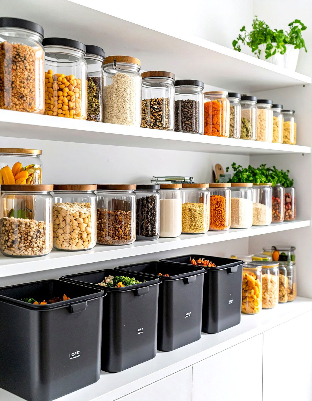 Label Maker for a Uniform Look - 30 pantry organizer ideas