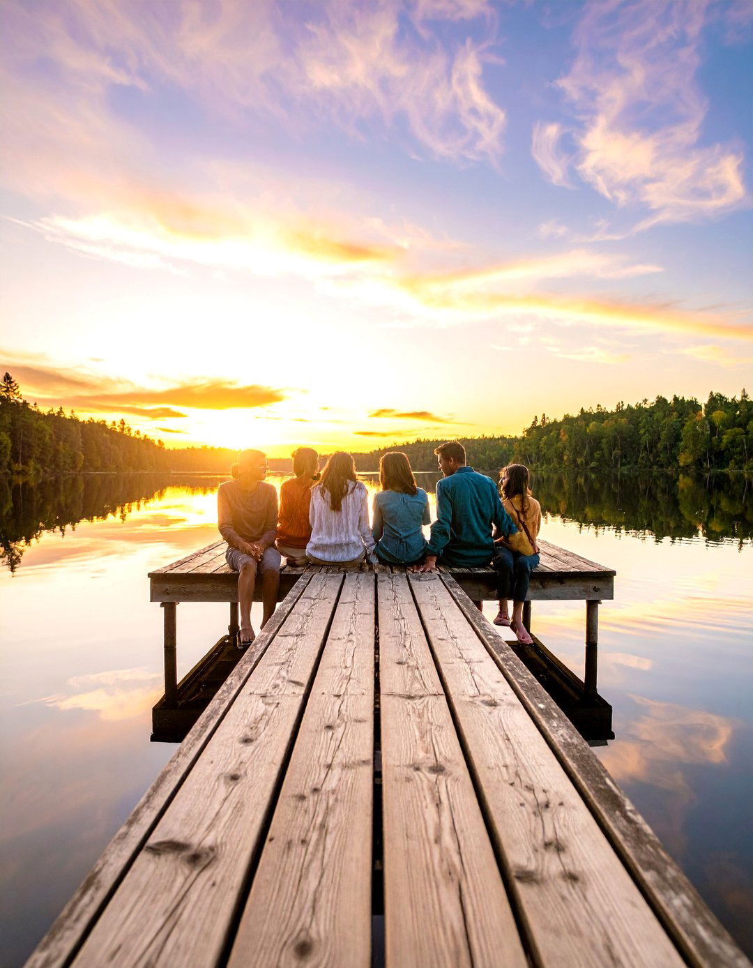 Lakeside Dock Photoshoot - 30 outdoor photoshoot ideas