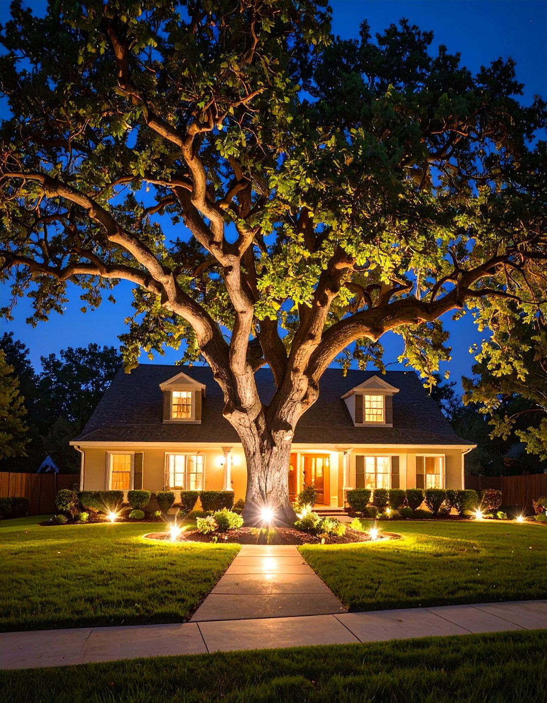 Landscape Feature Spotlights - 30 modern outdoor lighting ideas for front of house