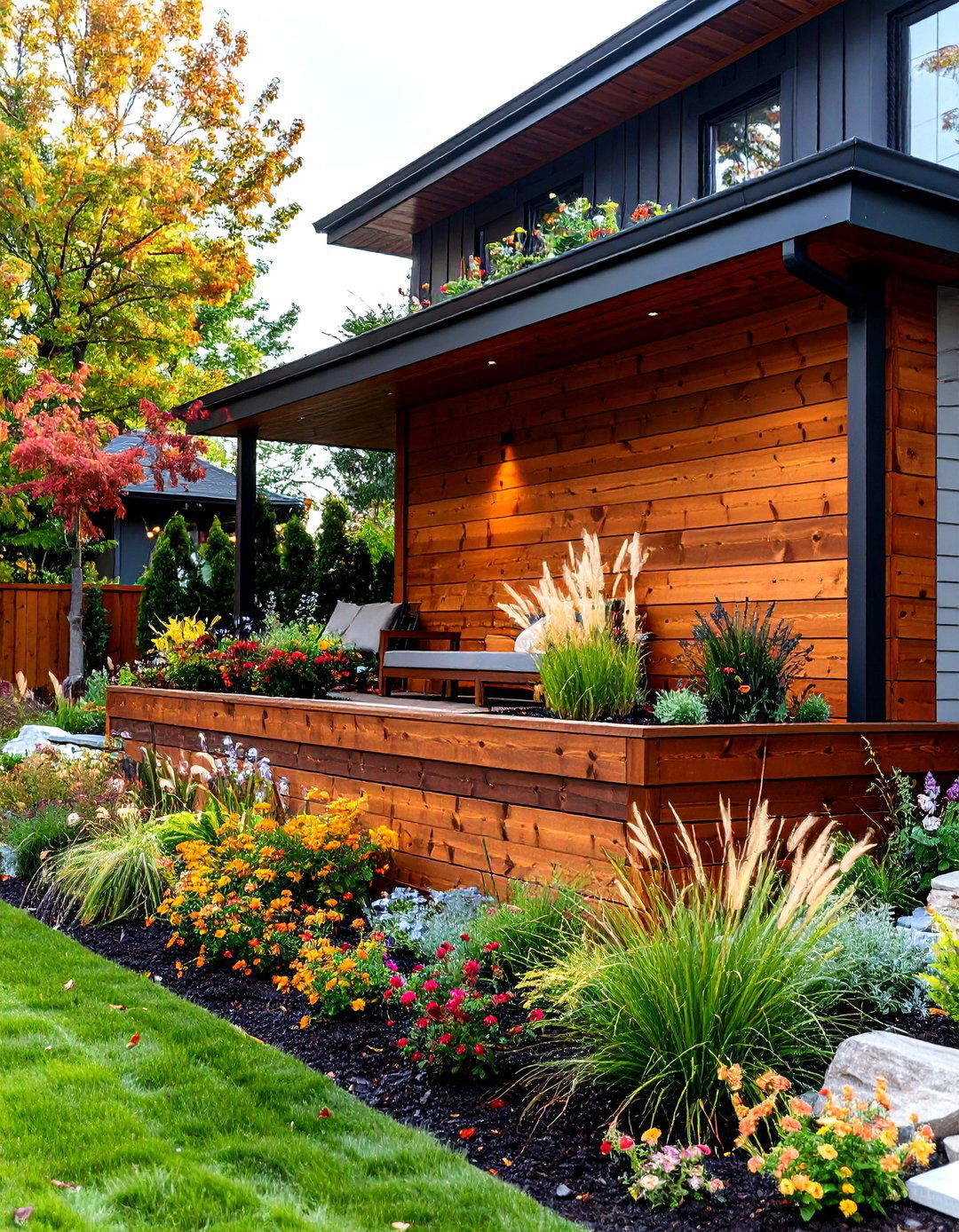 Landscape Timber Retaining Wall - 30 landscape timber ideas