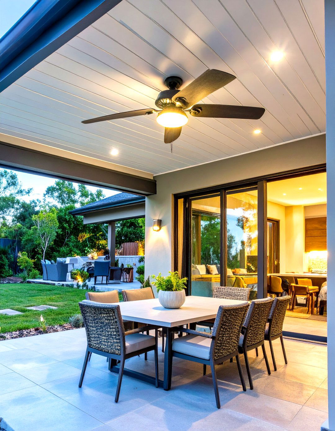 Lantern Style Garage Coach Lights - 30 outdoor house lighting ideas