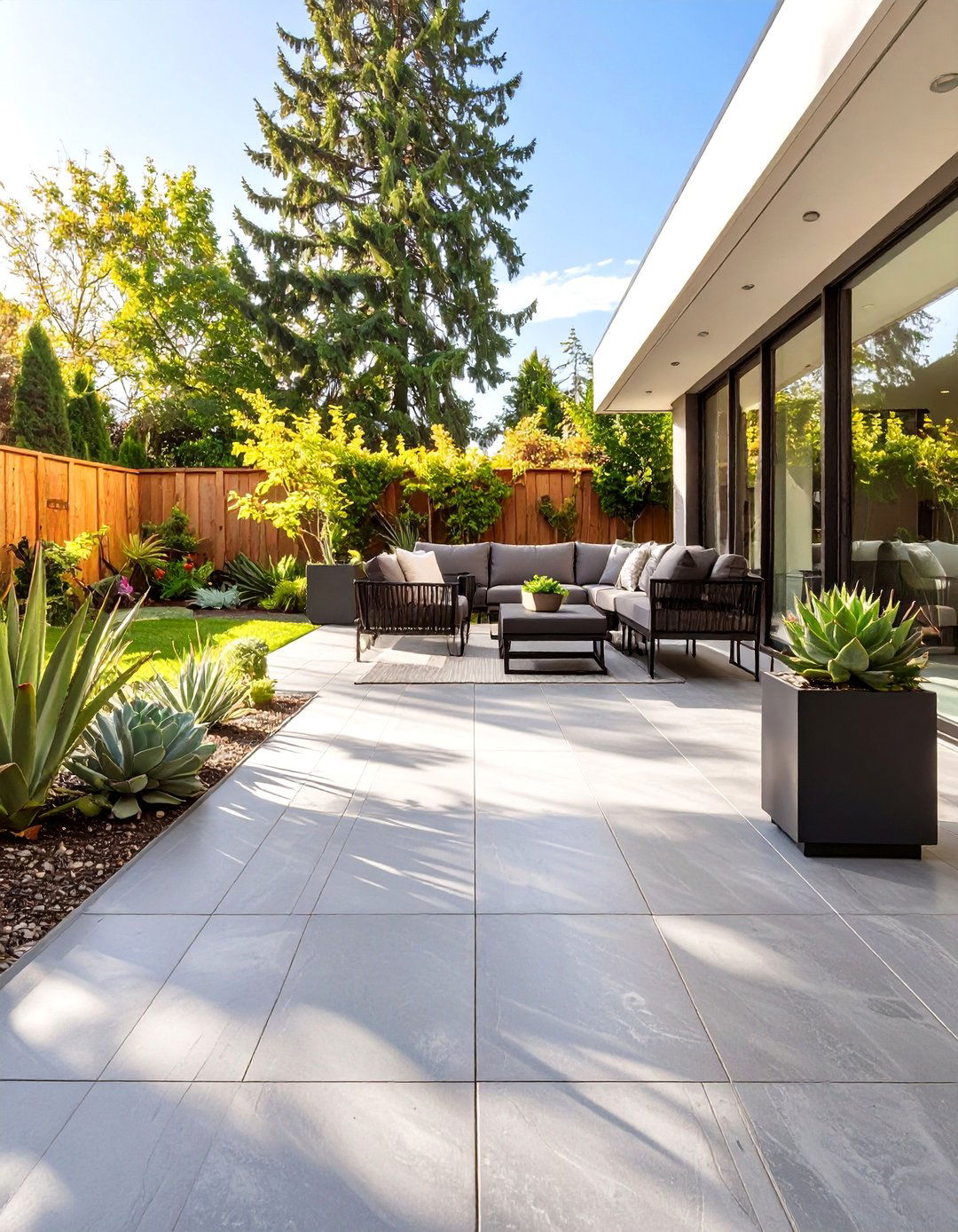 30 Outdoor Patio Tile Ideas for a Modern Backyard Look - We Love Home Blog
