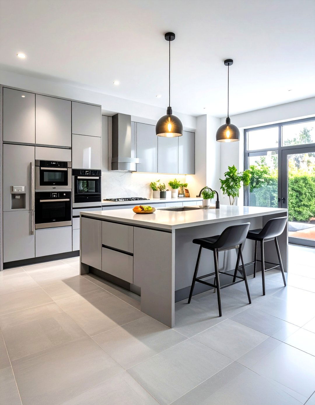 Large Format Tile Kitchen Floor - 30 kitchen floor ideas