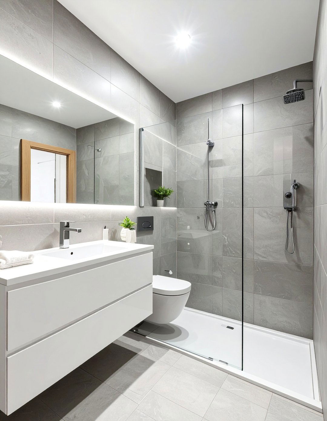 Large Format Wall Tiles - 30 bathroom tile ideas for small bathrooms