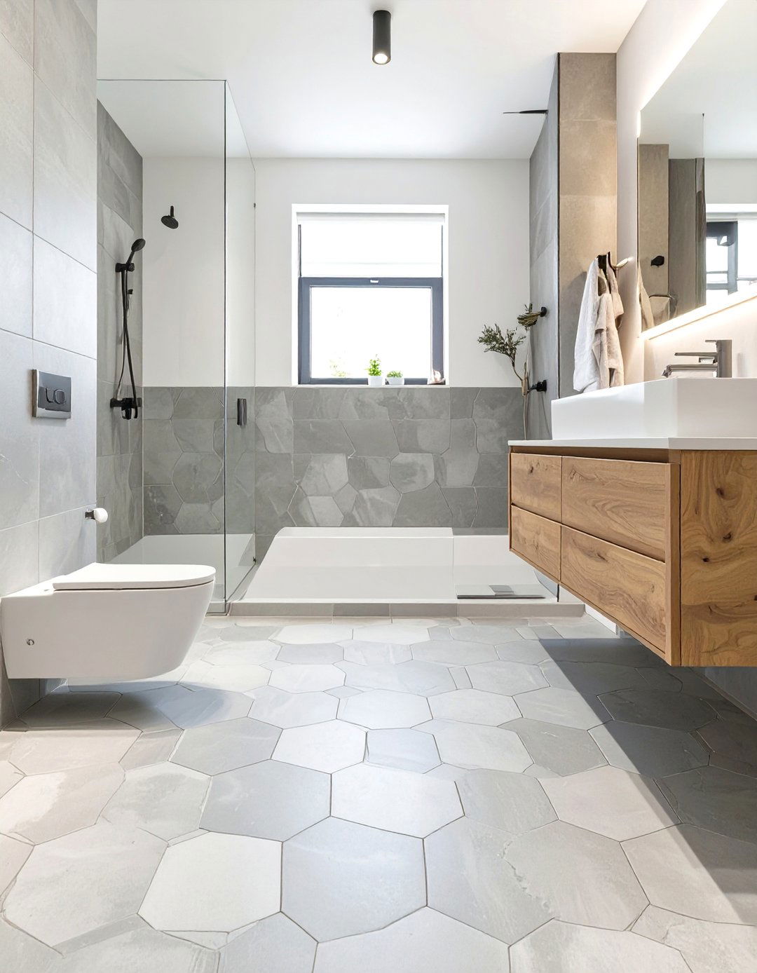 30 Unique Bathroom Floor Tiles Ideas for a Custom Look - We Love Home Blog