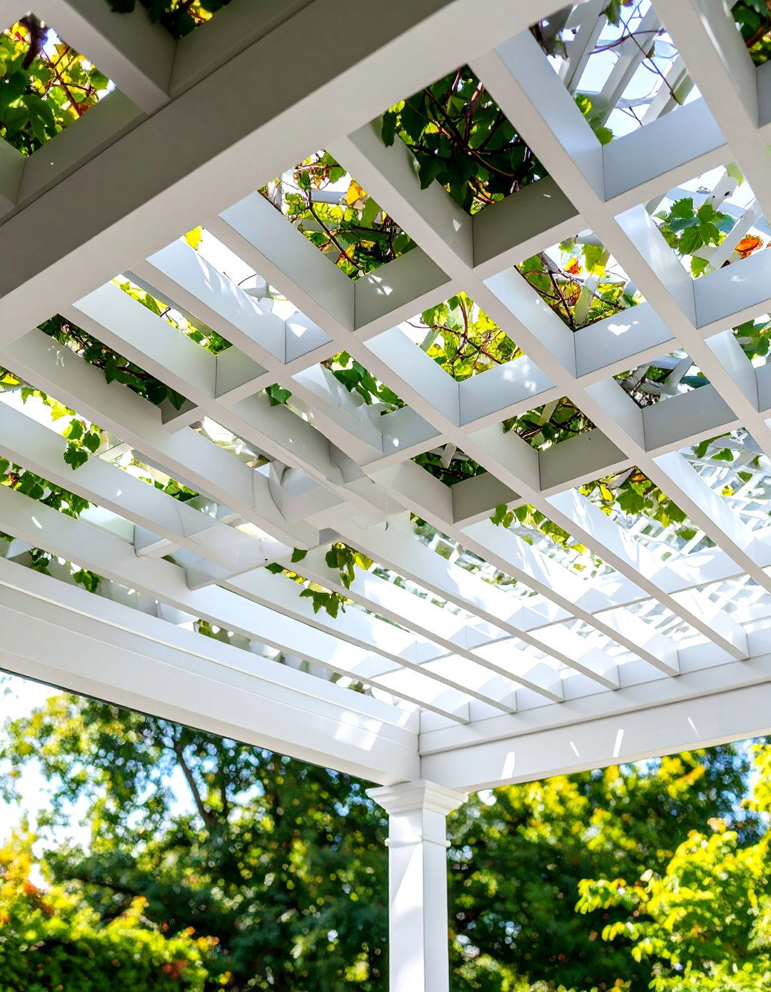 Lattice Panel Patio Ceiling - 30 patio ceiling ideas