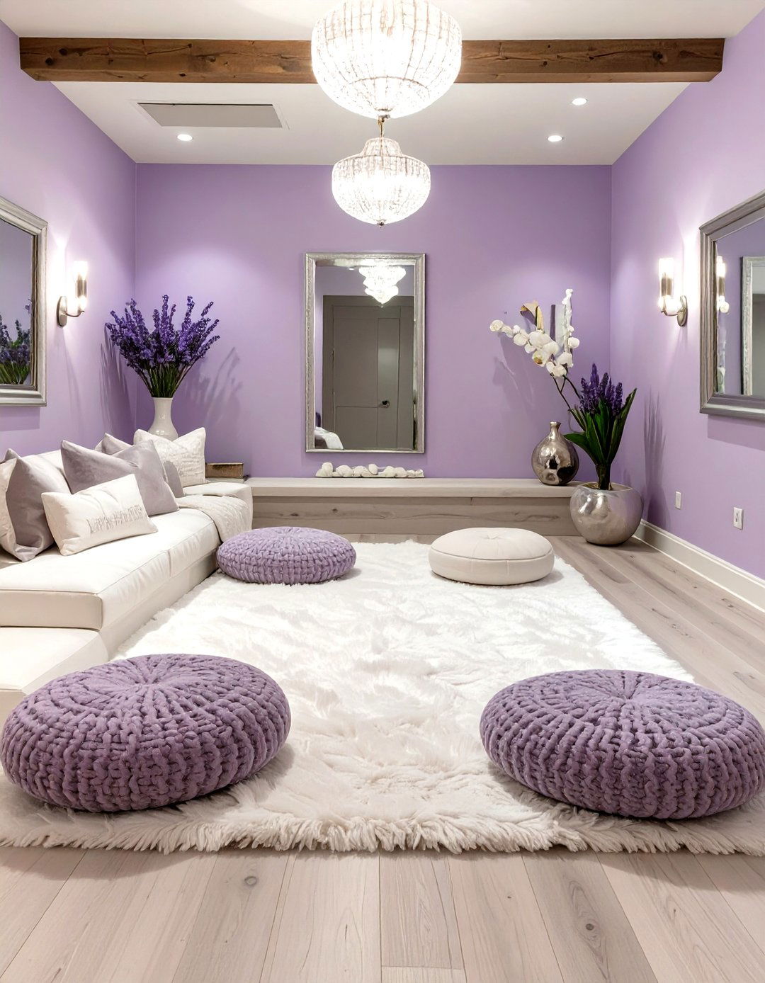 Lavender Haze Basement Paint - 30 basement paint ideas