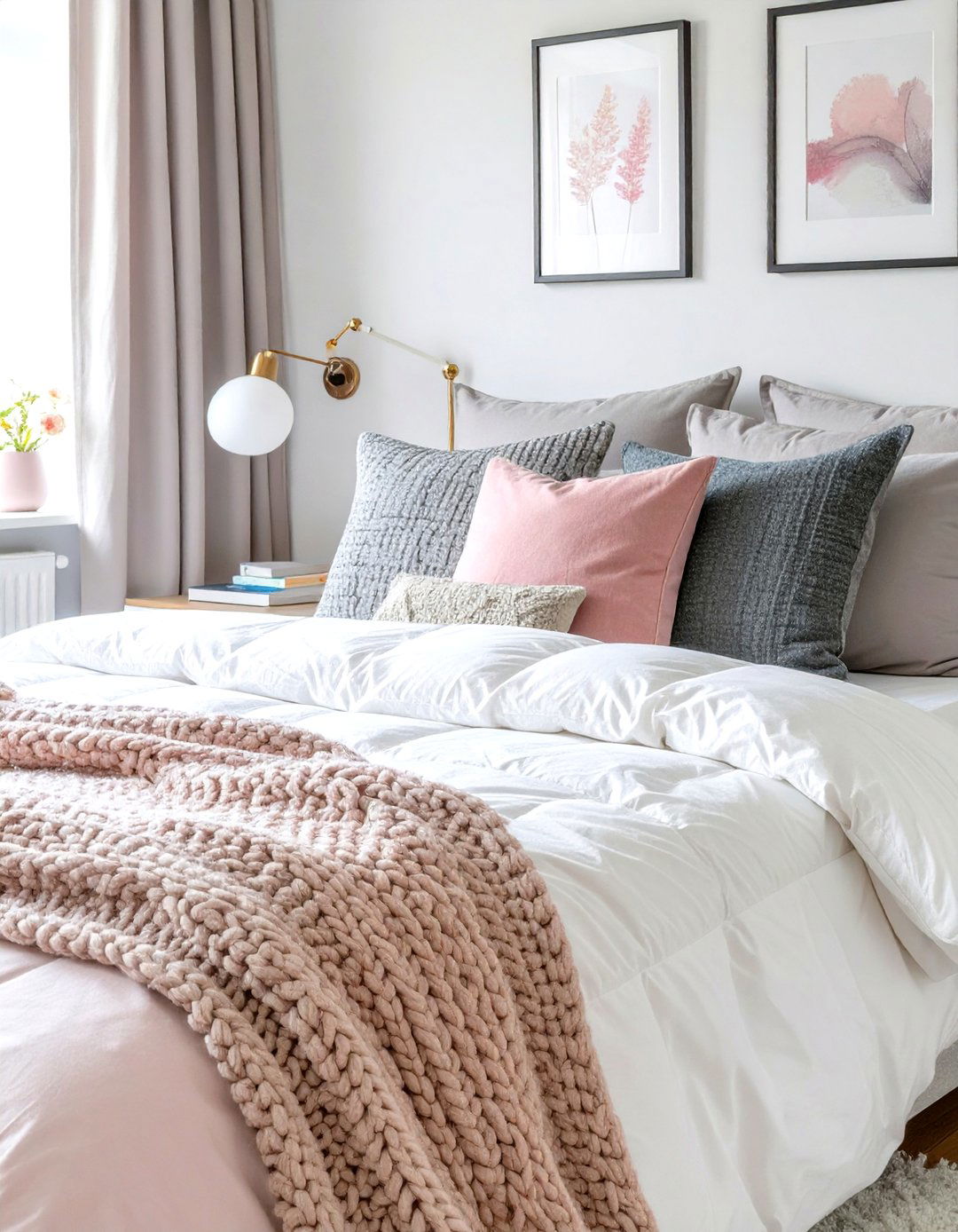 Layered Bedding for a Cozy Feel - 30 small teen bedroom ideas