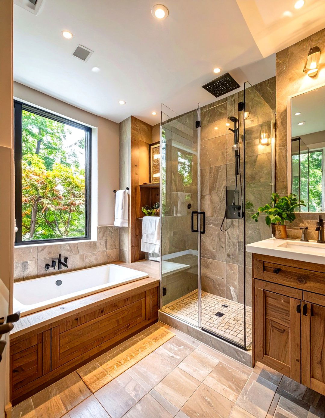 Layered Lighting Design - 30 what are the top bathroom renovation ideas ideas