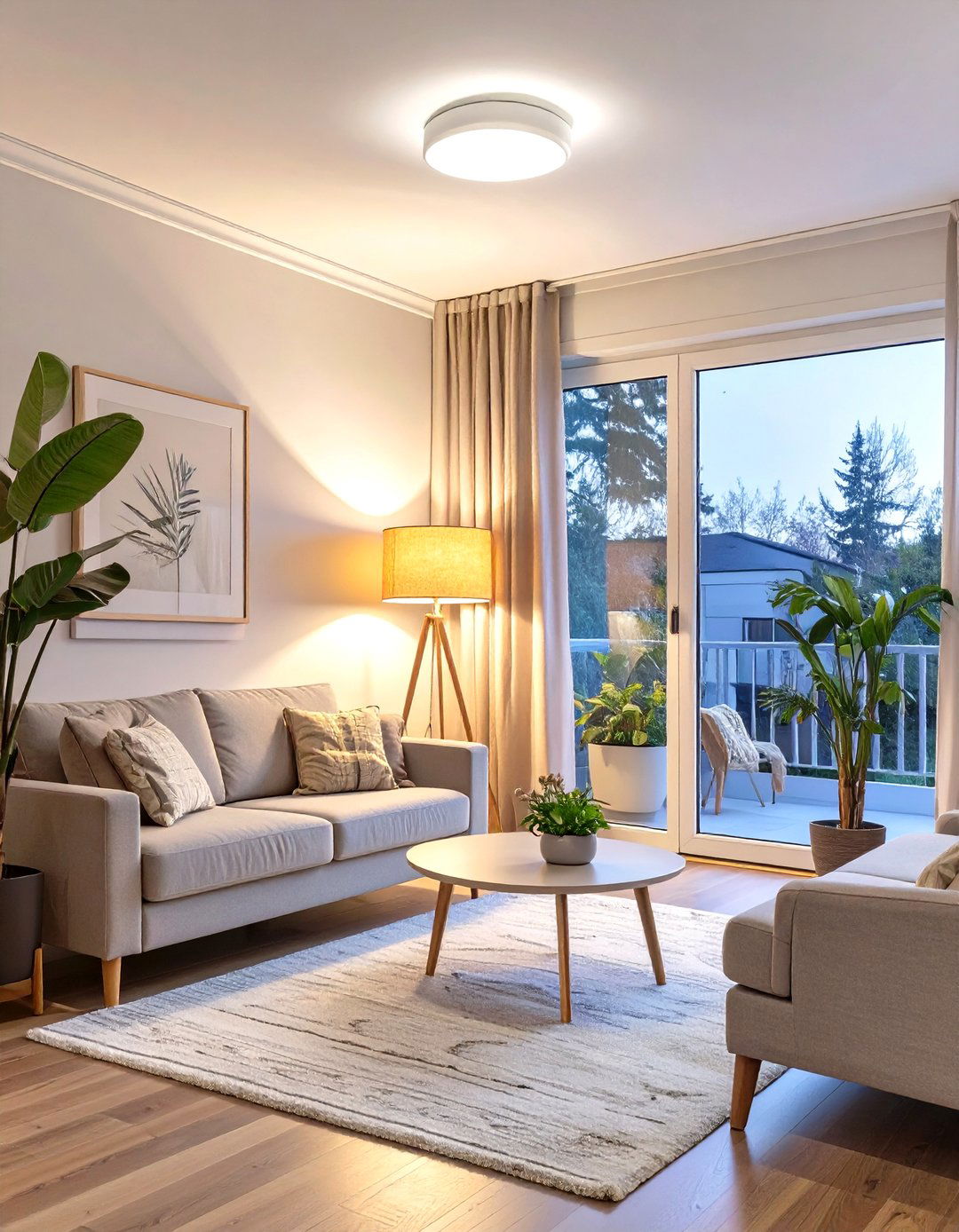 Layered Lighting Scheme - 30 small family room ideas
