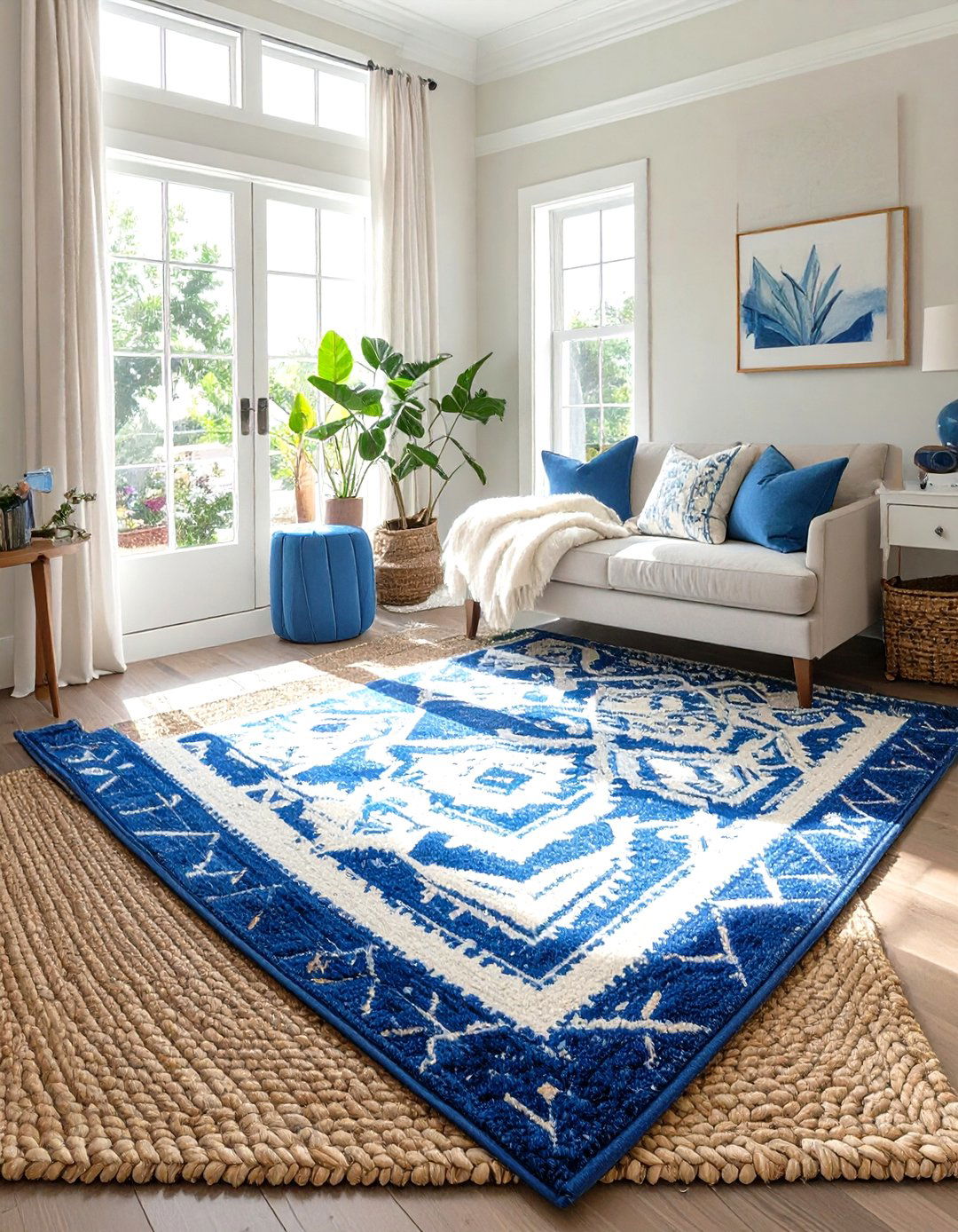 Layered Rugs for Color and Texture - 30 tween girl room ideas
