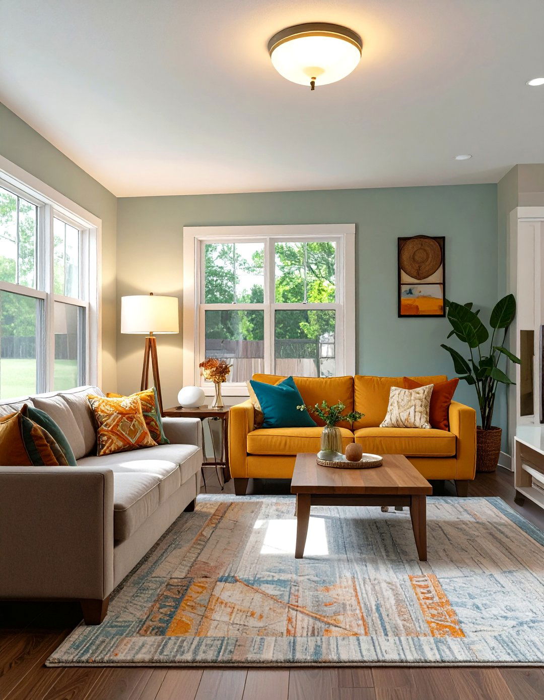 Layering Different Light Sources - 30 single wide small mobile home living room ideas