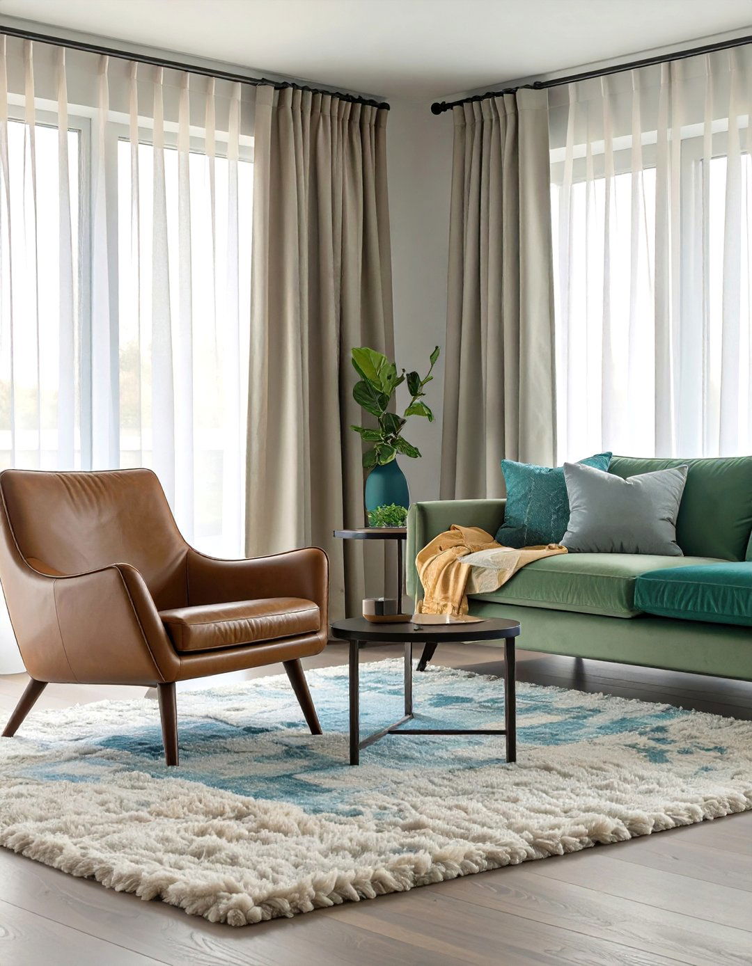 Layering Diverse Textures for Depth and Warmth - 30 transitional interior design style ideas