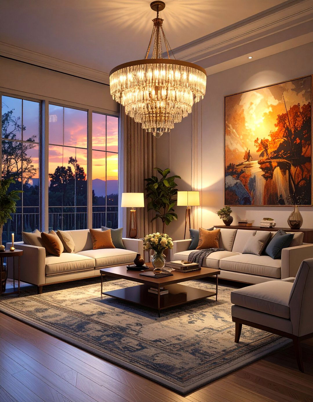 Layering Lighting for Ambiance and Function - 30 transitional interior design style ideas