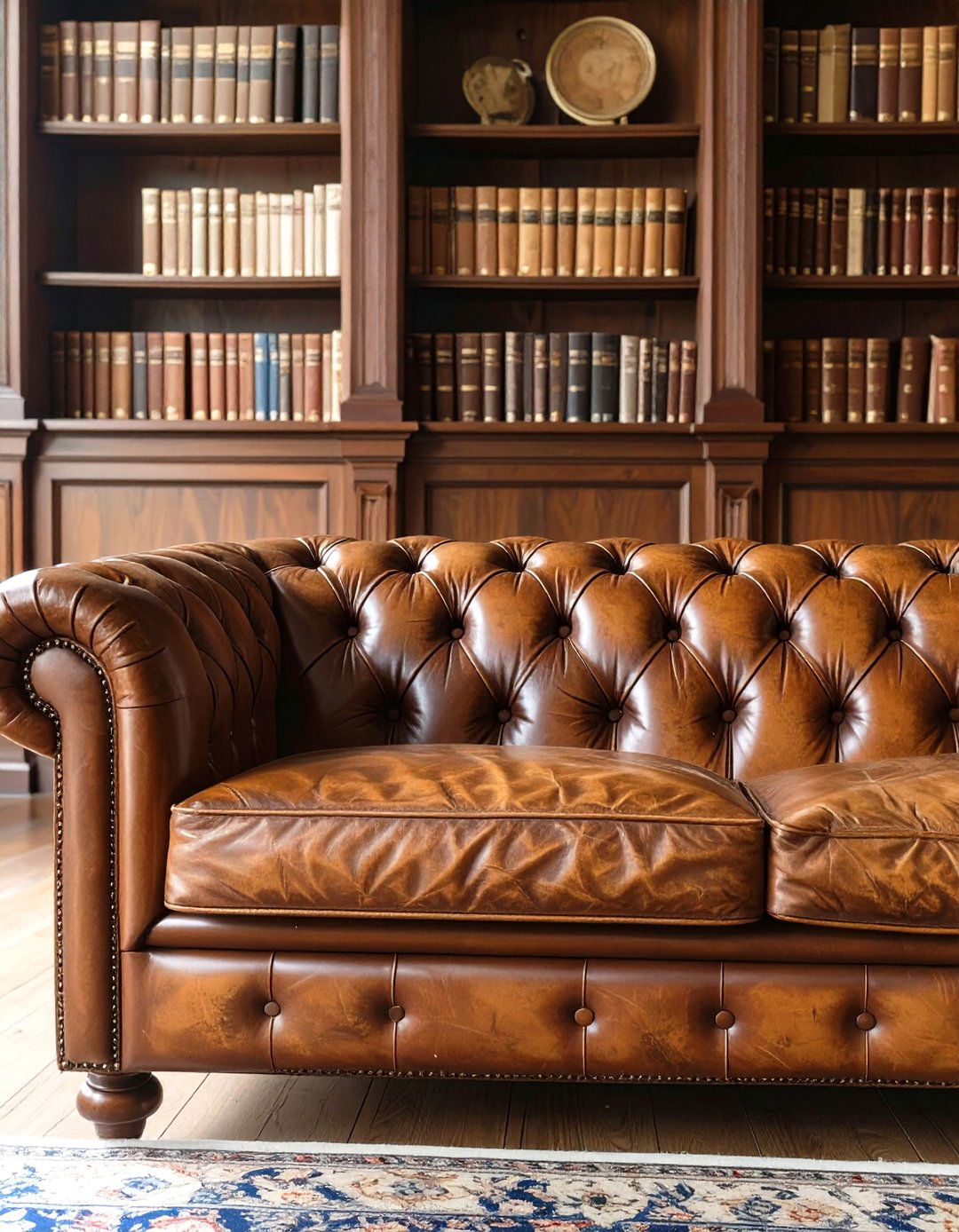 Leather Upholstered Furniture - 30 texture in interior design ideas