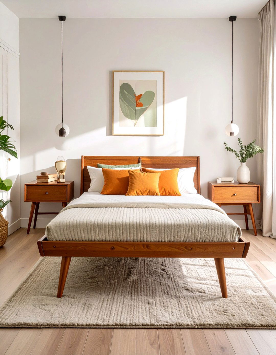 Leggy Furniture to Create Openness in Small Bedrooms - 30 small bedroom decor ideas