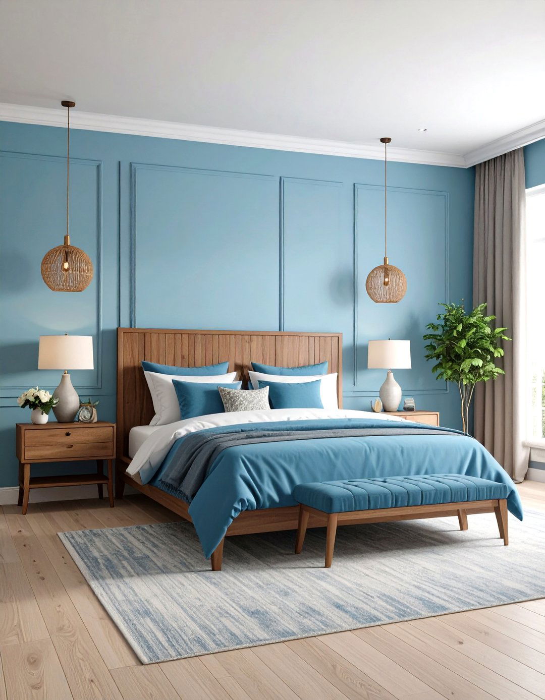 30 Light Blue Bedroom Ideas for a Serene Sanctuary - We Love Home Blog