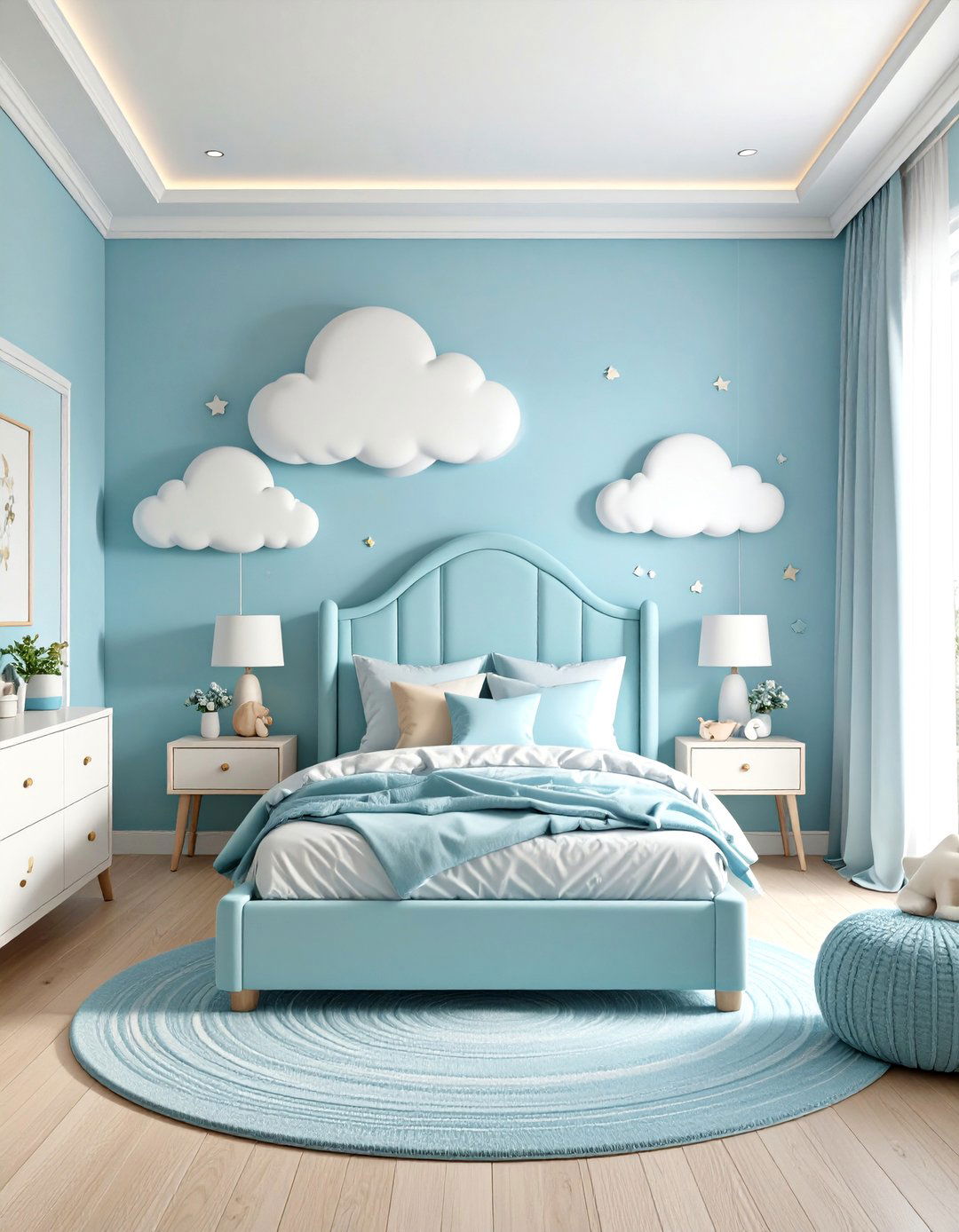 30 Light Blue Bedroom Ideas for a Serene Sanctuary - We Love Home Blog