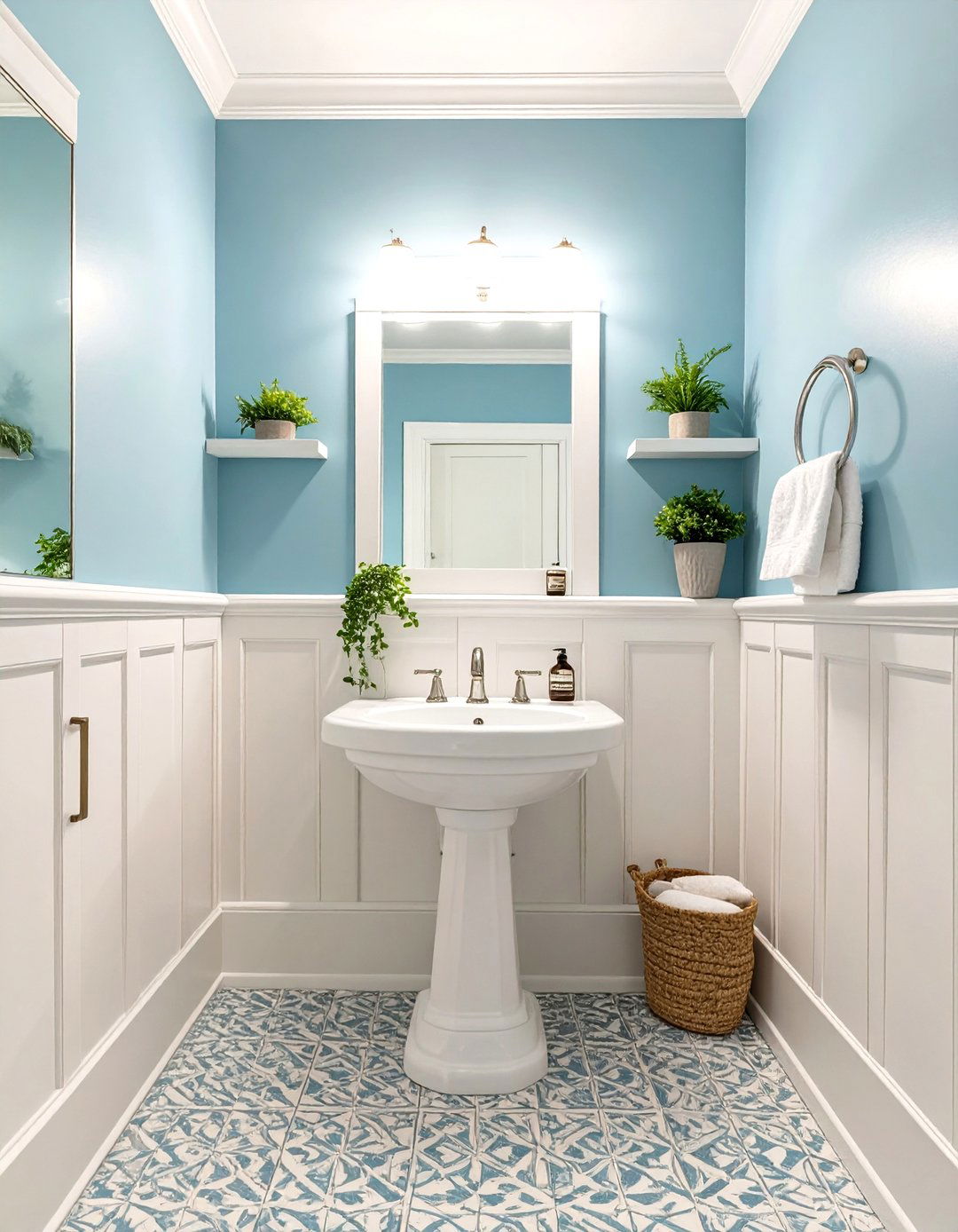 30 Small Bathroom Paint Ideas to Brighten Your Space - We Love Home Blog