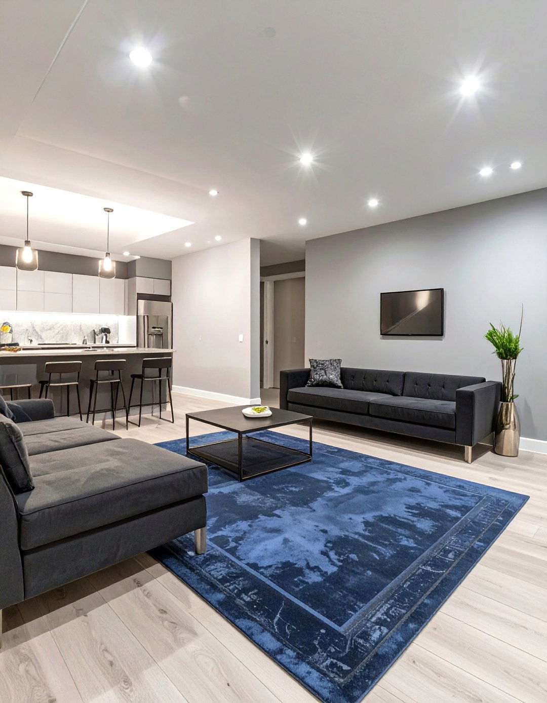 Light Gray Basement Paint - 30 basement paint color ideas