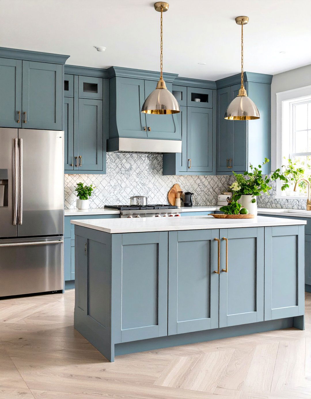 Light Gray Kitchen Cabinets - 30 kitchen cabinet paint ideas