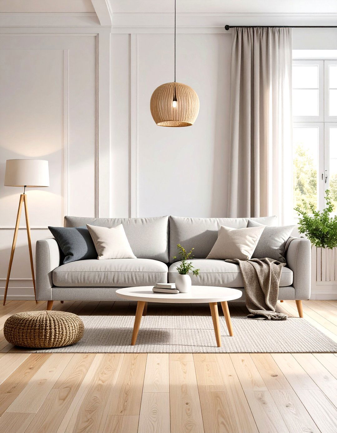 Light Oak Hardwood Flooring - 30 living room floor ideas