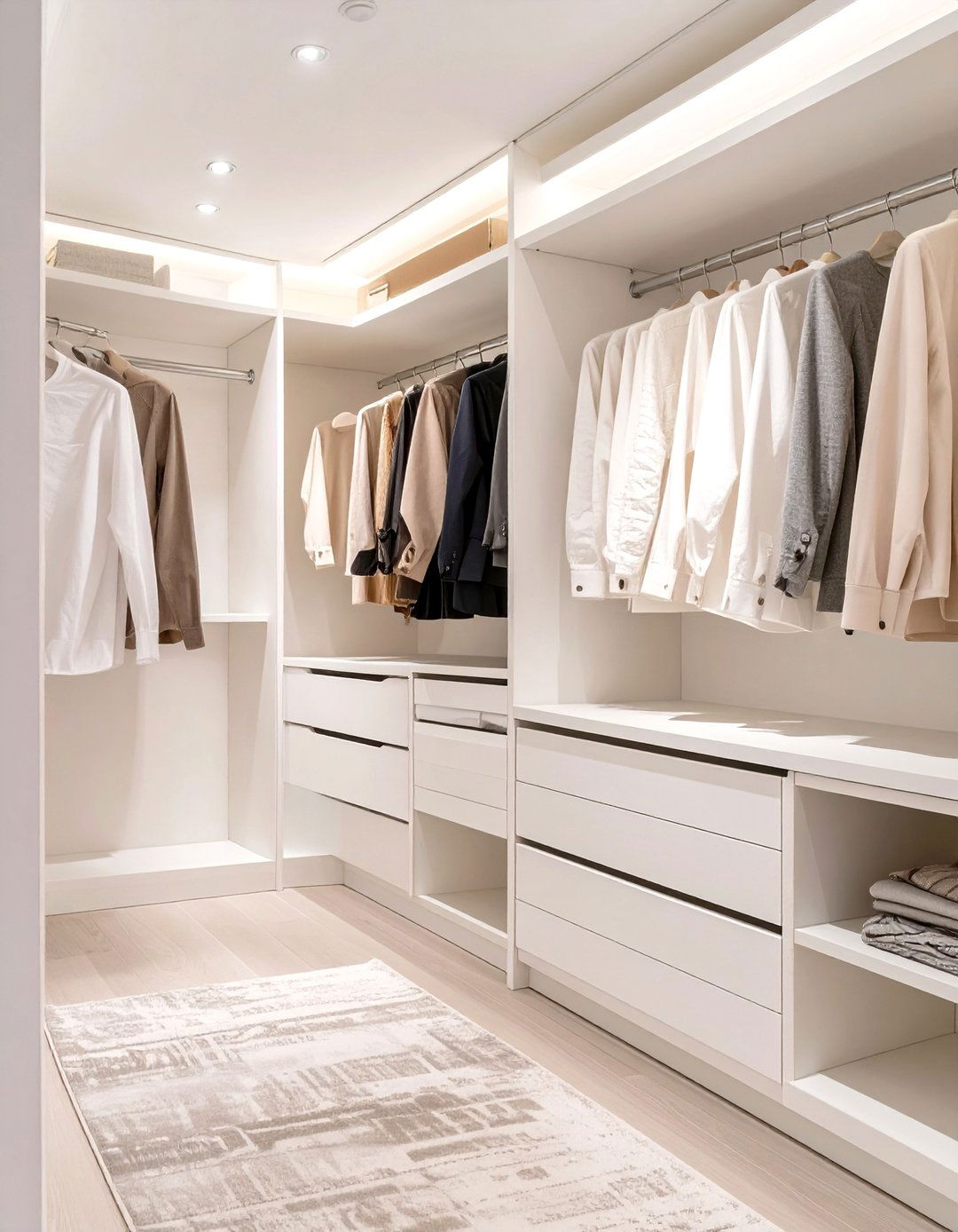 30 Small Walk In Closet Design Ideas for Storage - We Love Home Blog