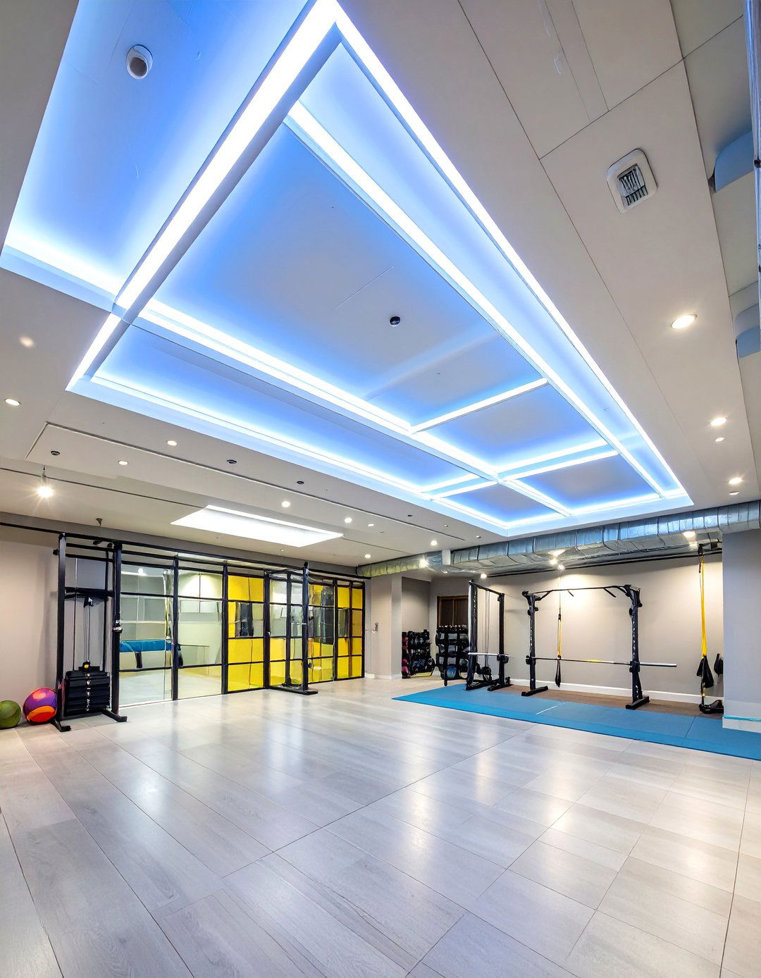 Lighted Ceiling Panels - 30 ceiling ideas for basement
