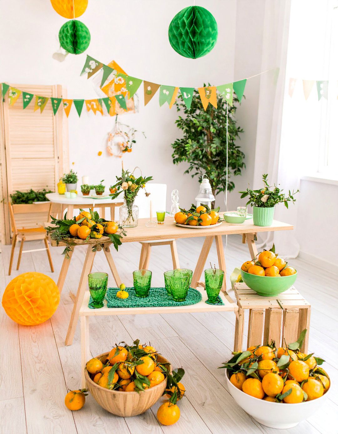 Little Cutie Clementine Shower - 30 cute baby shower ideas