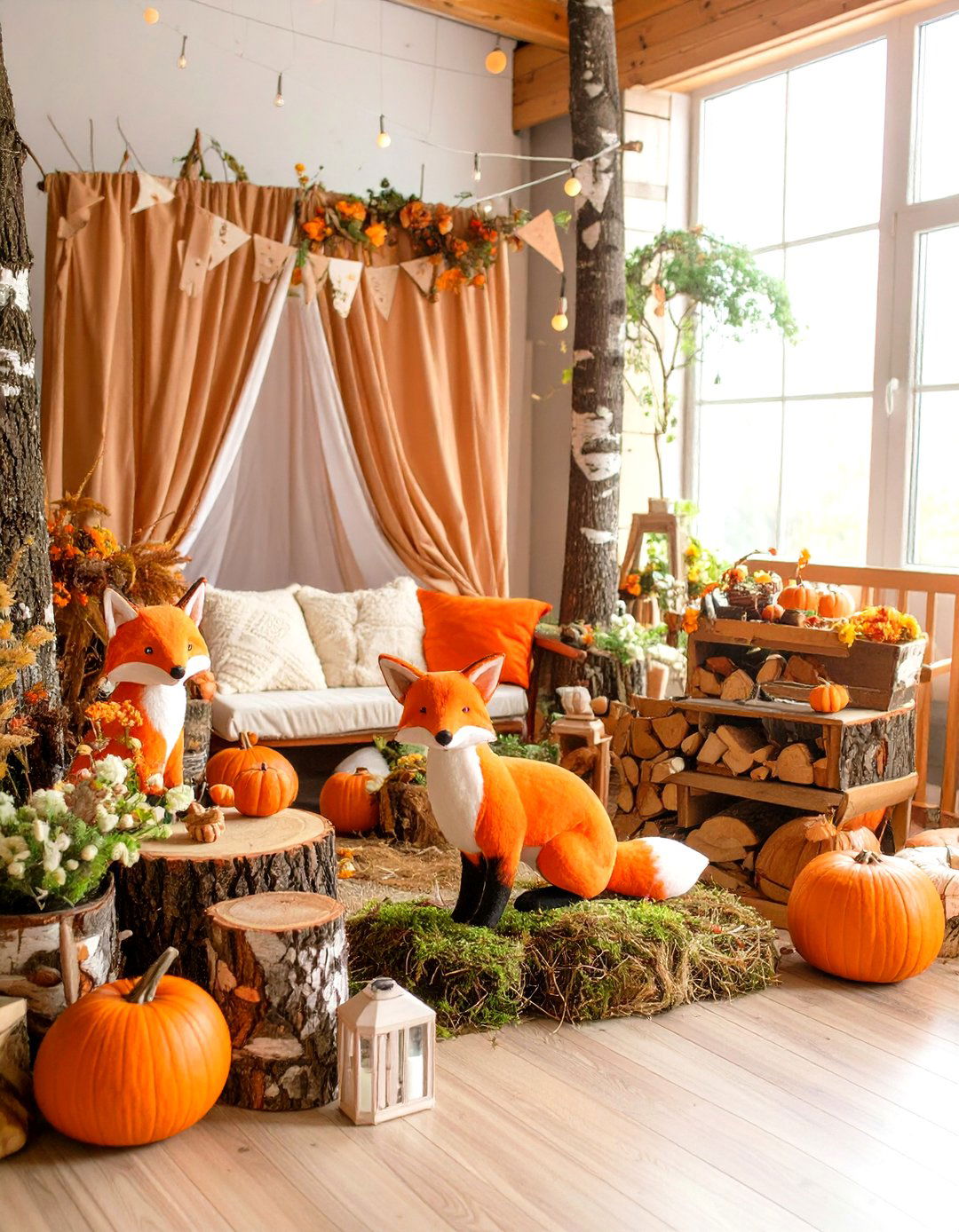 Little Fox in the Forest - 30 fall baby shower ideas