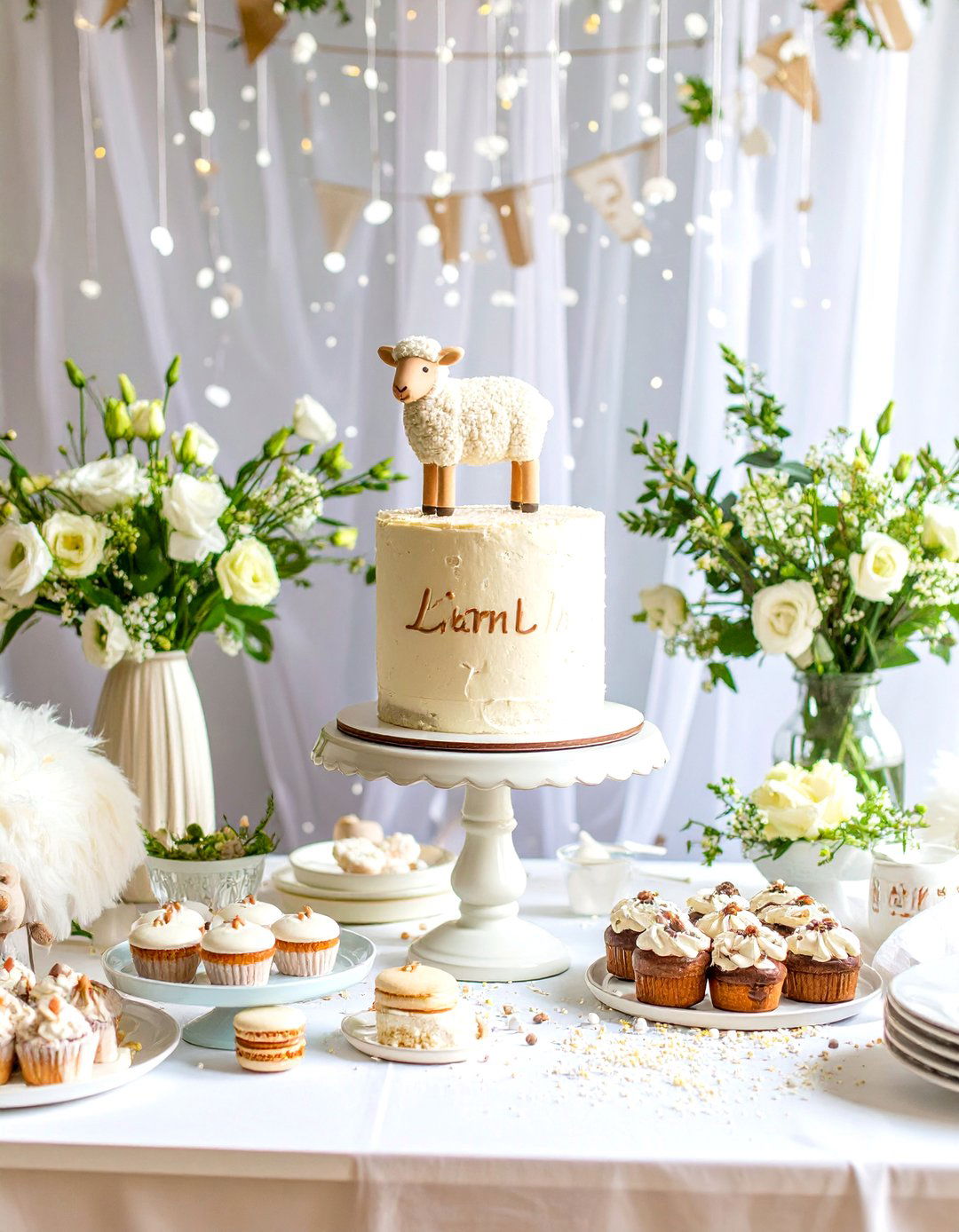 Little Lamb Sprinkle Shower - 30 sprinkle shower ideas